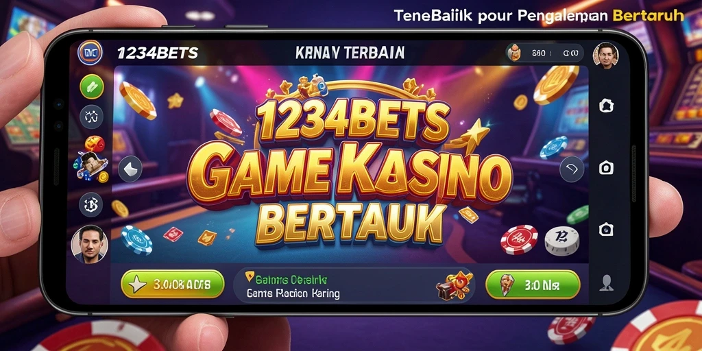 Tampilan menarik dari gameplay Kasino di 1234BETS.