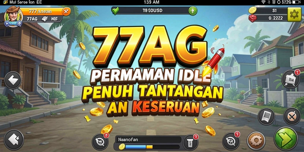 Tampilan menarik dari gameplay 77AG yang penuh tantangan.