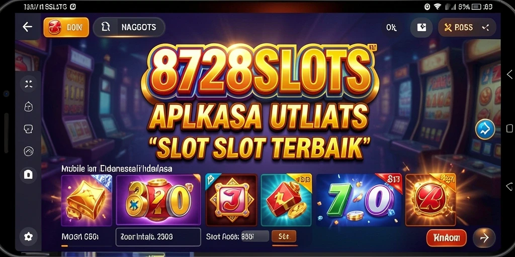 Screenshot gameplay 8728SLOTS menampilkan grafis slot yang mengesankan dan antarmuka yang intuitif.