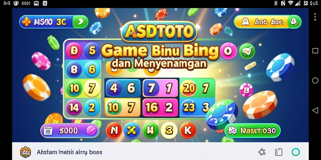 Tampilan gameplay ASDTOTO yang menarik dalam permainan Bingo.