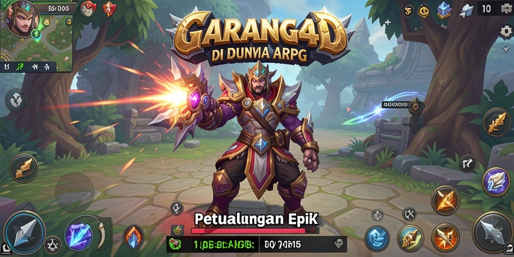 Screenshot GARANG4D menampilkan aksi pertempuran yang mendebarkan dan karakter yang kuat.