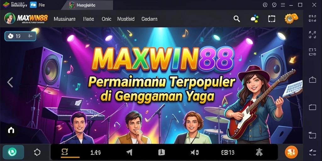 Tampilan menarik dalam gameplay MAXWIN88 yang penuh warna.