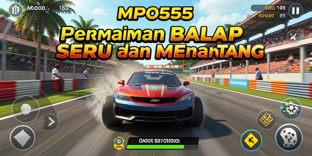 Gameplay seru dalam balapan mobil cepat di MPO555.