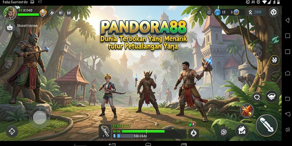 Gameplay menakjubkan di dunia terbuka PANDORA88.