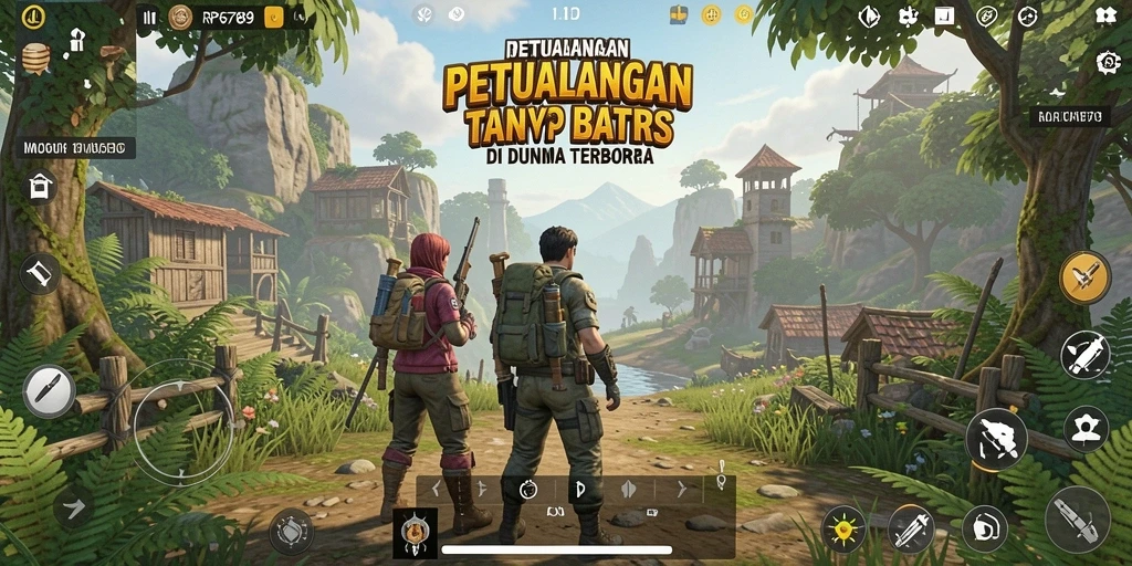 Screenshot menampilkan akses tanpa batas di dunia RP6789.
