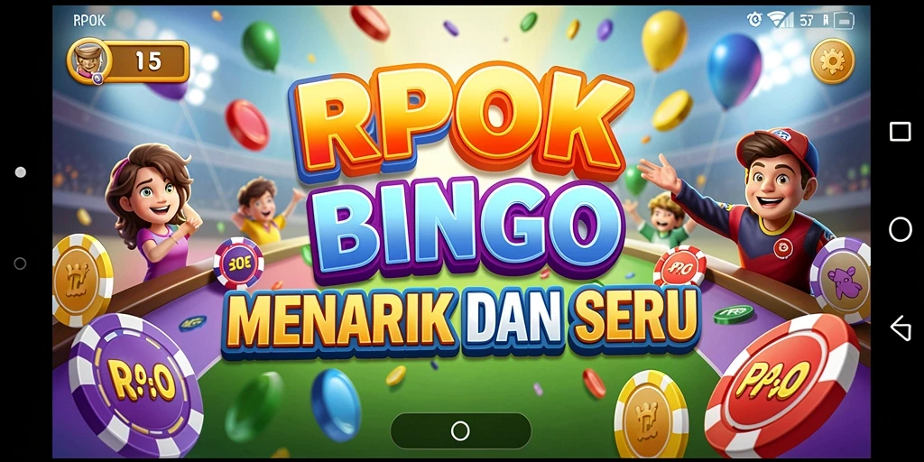 Tampilan gameplay seru dalam permainan Bingo RPOK.
