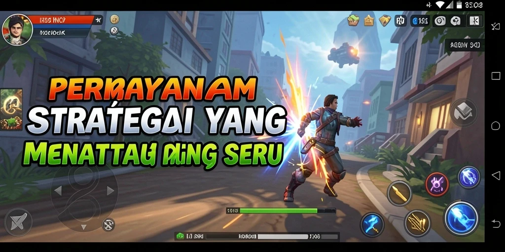 Screenshot gameplay RSNOK menampilkan pertempuran strategis yang seru.
