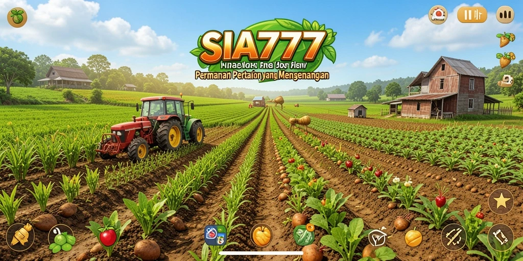 Tampilan gameplay SIA777 yang memukau saat bertani.