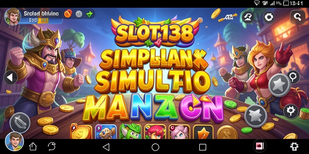 Tangkapan layar permainan <strong>SLOT138</strong> menampilkan gameplay simulasi yang mendebarkan.