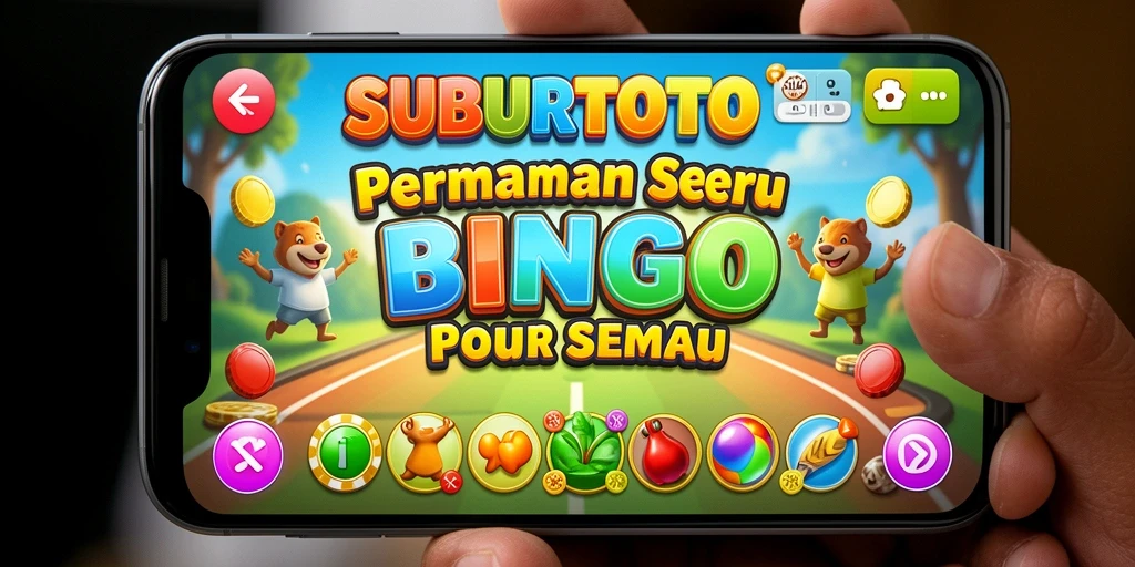 Tangkapan layar gameplay SUBURTOTO yang menunjukkan keseruan bermain Bingo.