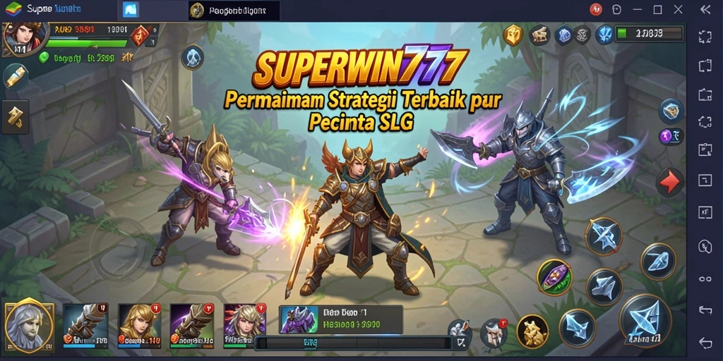 Tampilan gameplay menarik dan interaktif dari SUPERWIN777.