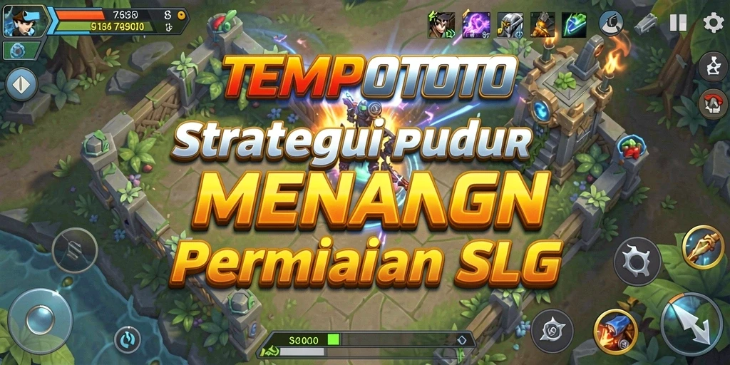 Tampilan gameplay seru TEMPOTOTO dengan strategi yang mendebarkan.
