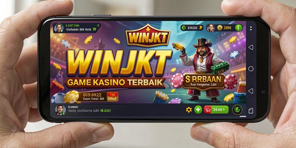 Screenshot WINJKT menampilkan gameplay Kasino yang seru dan interaktif.