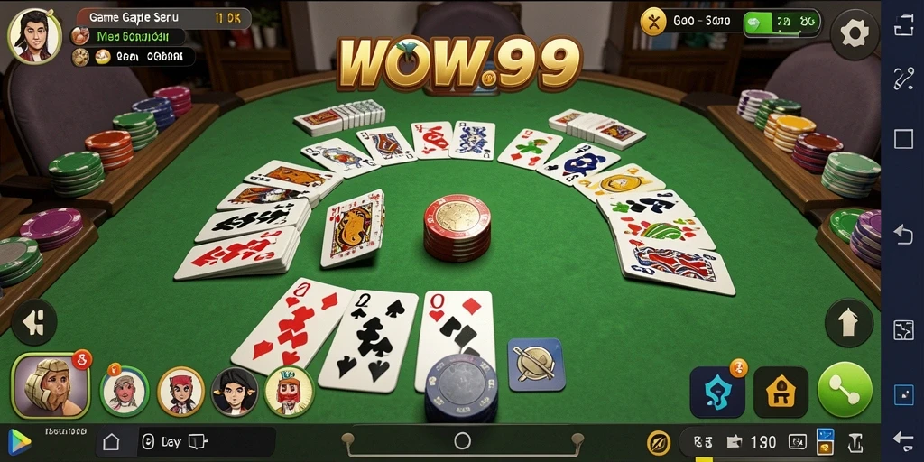 Tampilan gameplay WOW99 yang menarik dan interaktif.